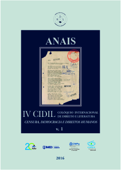 Anais do IV CIDIL - v. 1